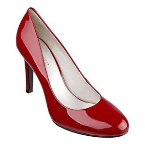 Nine West Caress Red Heels